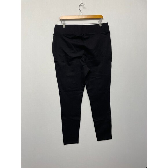 NWT FTF Fashion To Figure Women Pull On Ponte Pants Size 1 Black B327 -27 - Picture 15 of 16